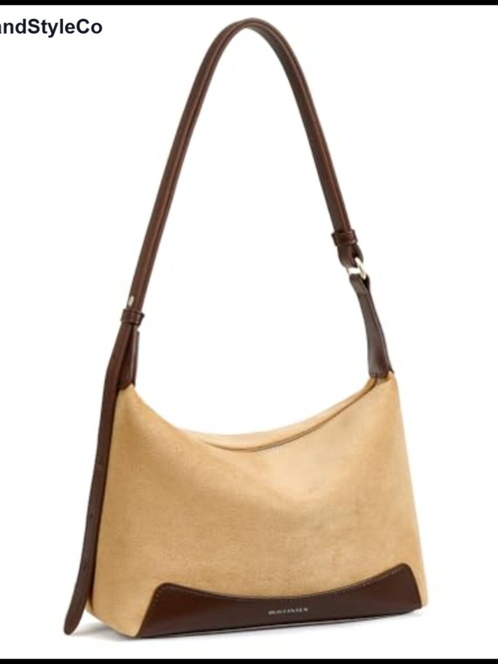 Soft Hobo Crossbody Purse for Women Adjustable Strap 3-in-1